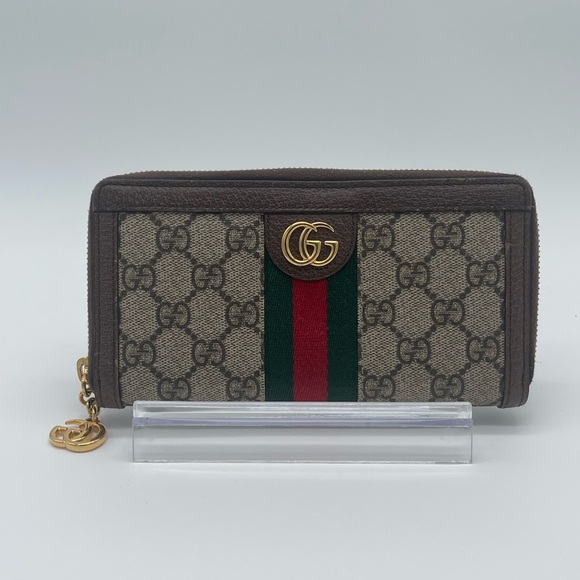 Authentic Gucci Zip Around Wallet - Picture 1 of 9
